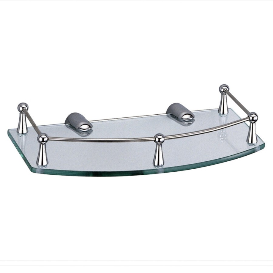 Полка стеклянная WasserKRAFT 588, хром