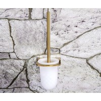 Ершик для унитаза WasserKRAFT Aisch, PVD-покрытие 