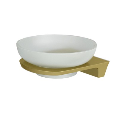 Мыльница с держателем WasserKRAFT Aisch, PVD-покрытие 