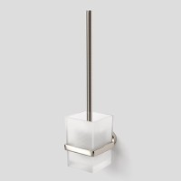 Ершик для унитаза WasserKRAFT Tauber K-64427, держатель никель