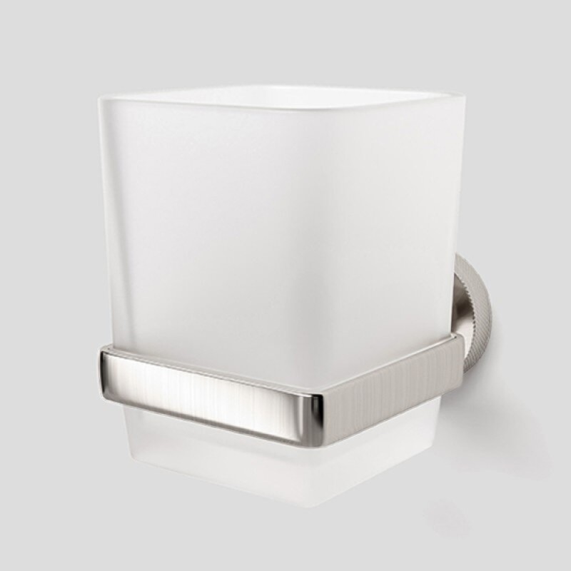 Стакан для щеток WasserKRAFT Tauber K-64428, держатель никель