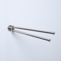 Полотенцедержатель двойной WasserKRAFT Tauber 37.5 см, K-64431, никель