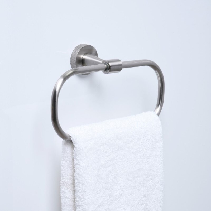 Полотенцедержатель WasserKRAFT Tauber K-64460, 23 см, никель