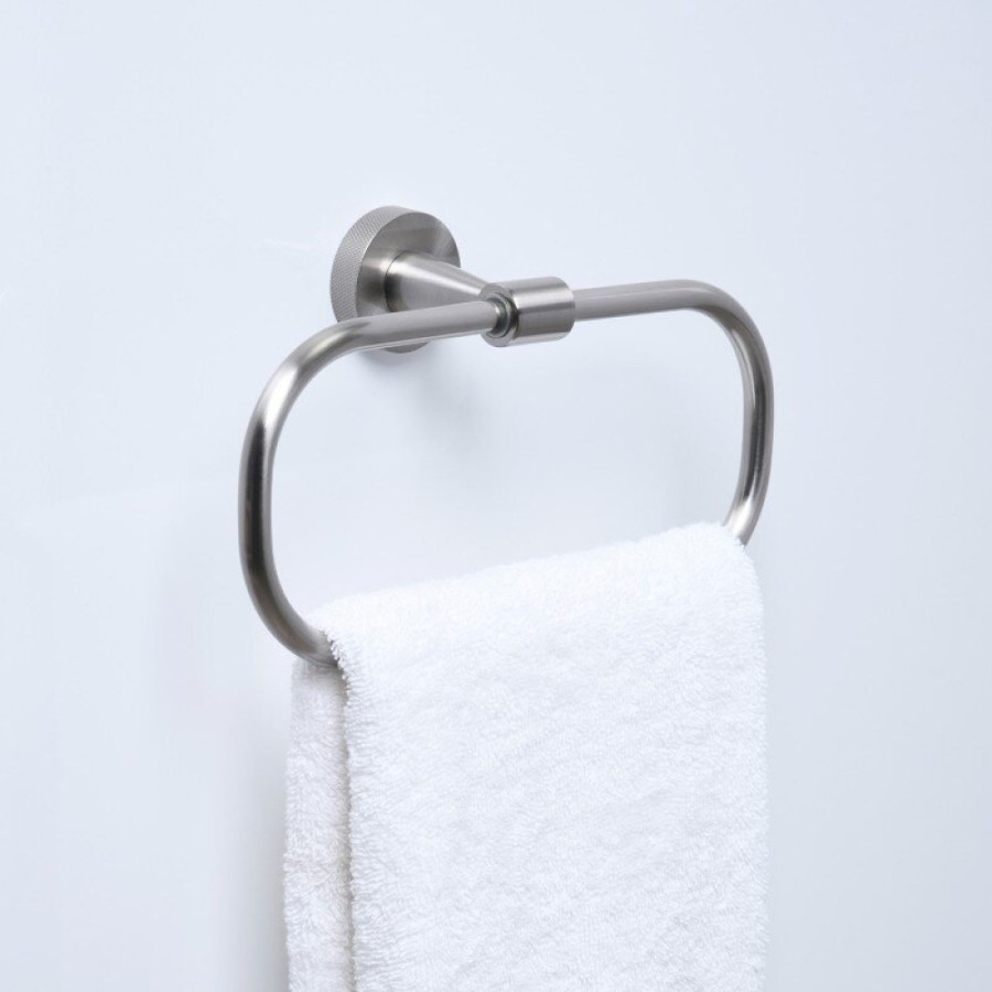 Полотенцедержатель WasserKRAFT Tauber K-64460, 23 см, никель