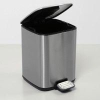 Корзина для мусора WasserKRAFT K-649, с педалью, 9 л