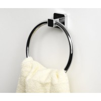 Полотенцедержатель кольцо WasserKRAFT Lippe, 20 см, хром, K-6560