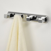 Крючок настенный WasserKRAFT Lippe, 4 крючка, K-6574, хром