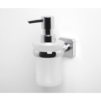 Дозатор с держателем WasserKRAFT Lippe, K-6599, белый