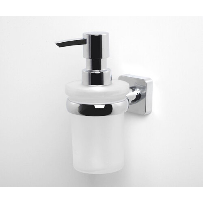 Дозатор с держателем WasserKRAFT Lippe, K-6599, белый