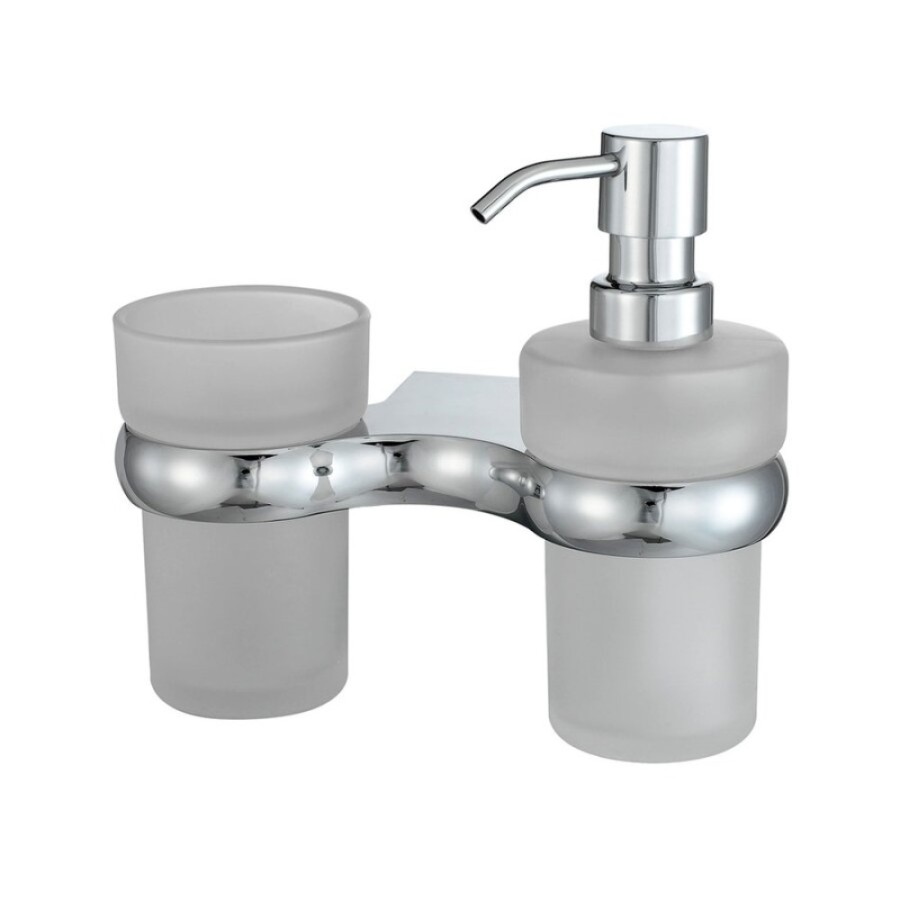 Дозатор и стакан WasserKRAFT Berkel K-6889, держатель хром