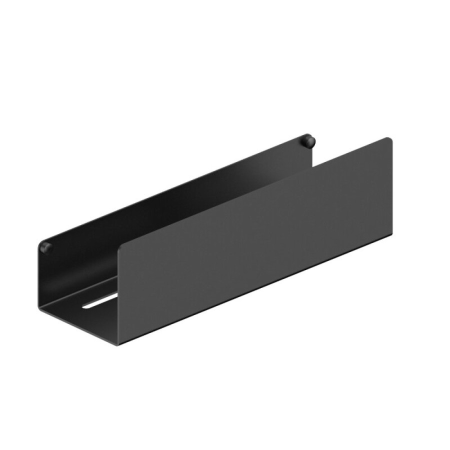 Полка металлическая WasserKRAFT Elbe K-7215, черный Soft-touch