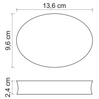 Мыльница WasserKRAFT Salm, K-7629, хром