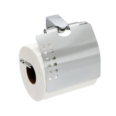Держатель туалетной бумаги WasserKraft Kammel, с крышкой, К-8325, хром