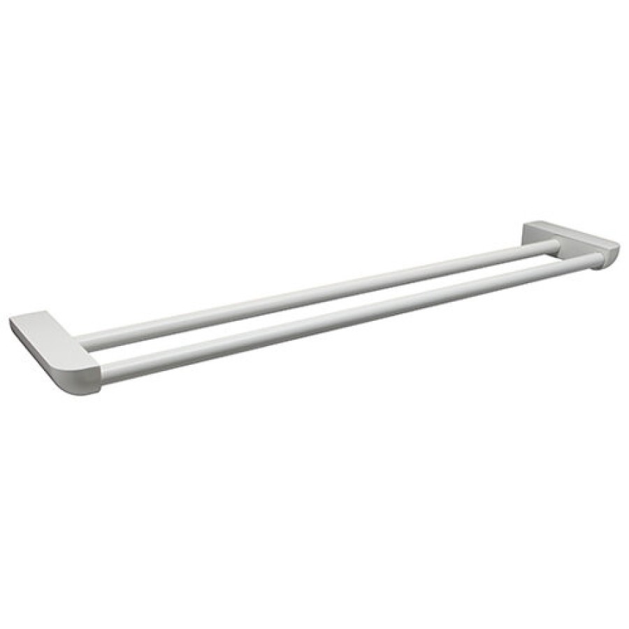 Полотенцедержатель WasserKRAFT Kammel, двойной, 65.5 см, белый, K-8340W