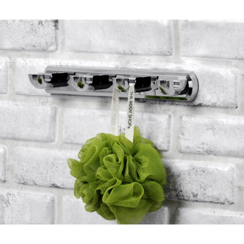 Крючок WasserKraft Kammel, 4 крючка, К-8374, хром
