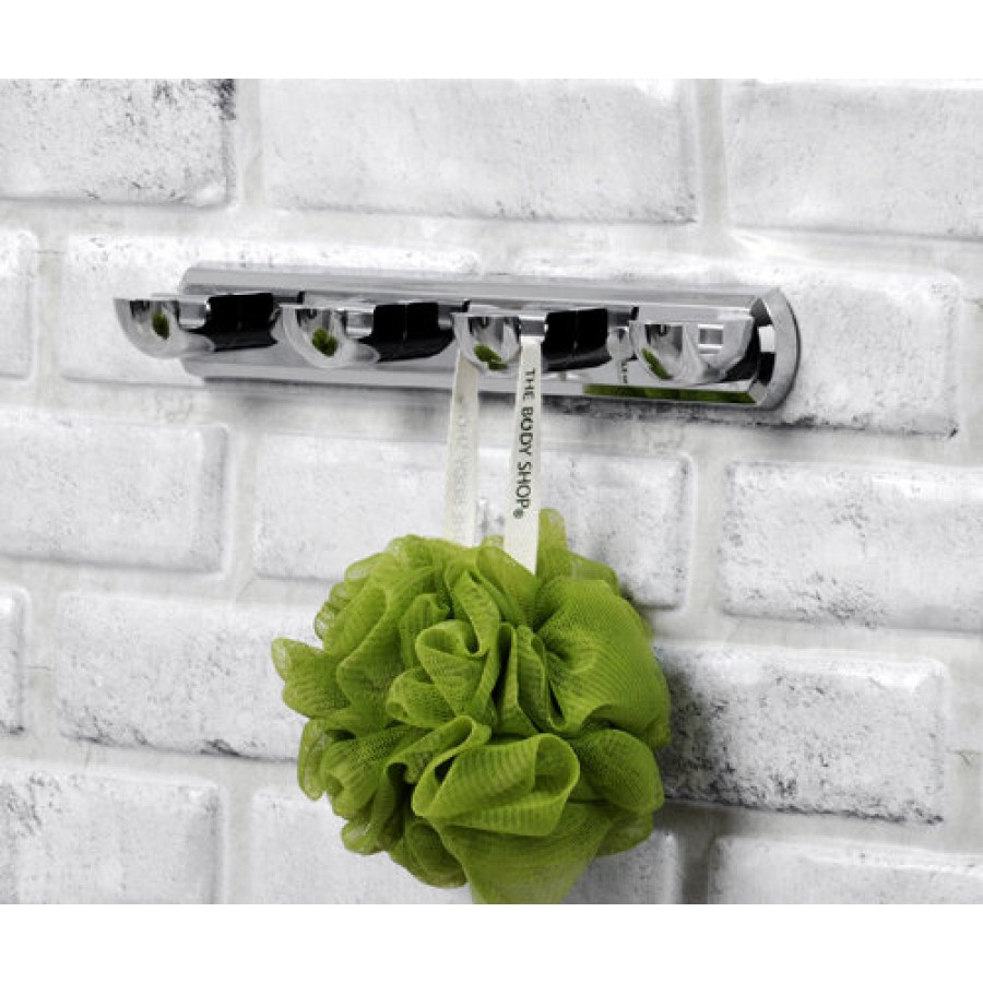 Крючок WasserKraft Kammel, 4 крючка, К-8374, хром