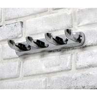 Крючок WasserKraft Kammel, 4 крючка, К-8374, хром