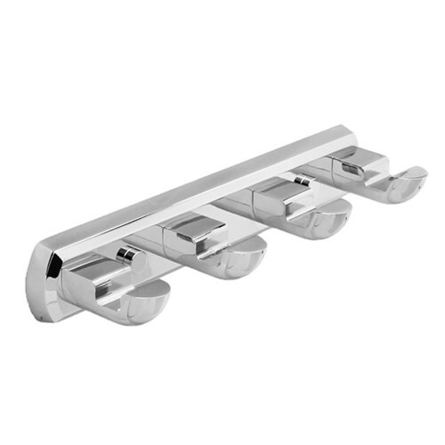 Крючок WasserKraft Kammel, 4 крючка, К-8374, хром
