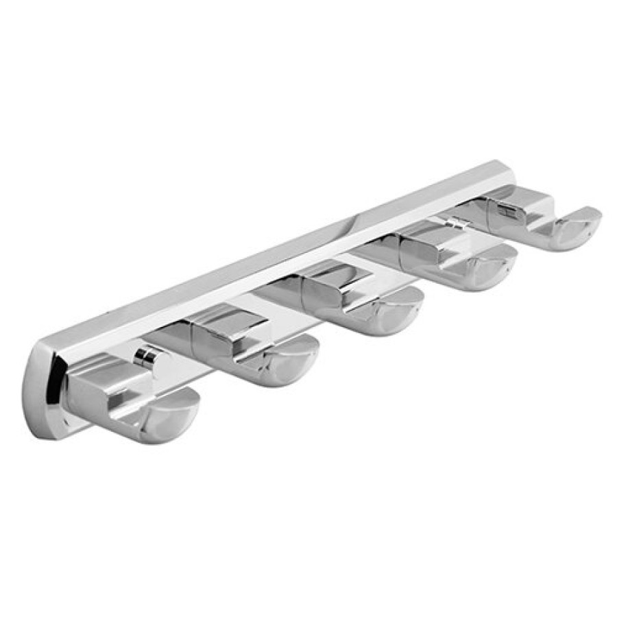 Крючок настенный WasserKraft Kammel, 5 крючков, K-8375, хром