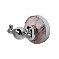 Крючок двойной WasserKRAFT Aland, K-8523D, хром