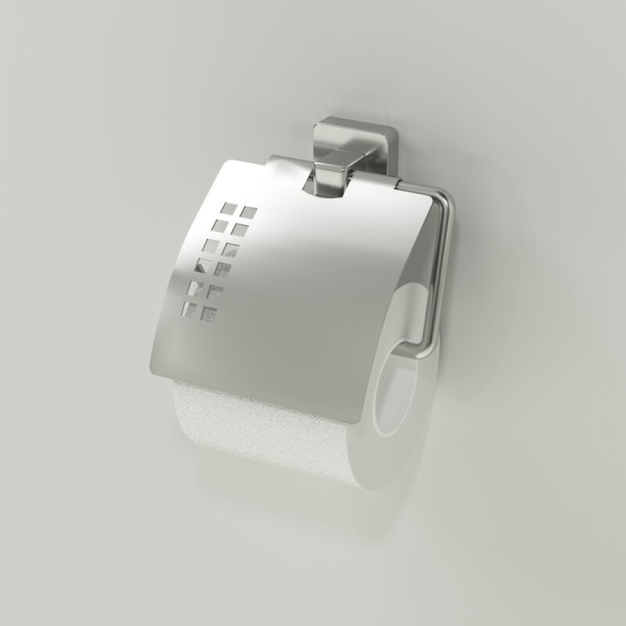 Держатель туалетной бумаги WasserKRAFT, никель, Rhin, K-8725