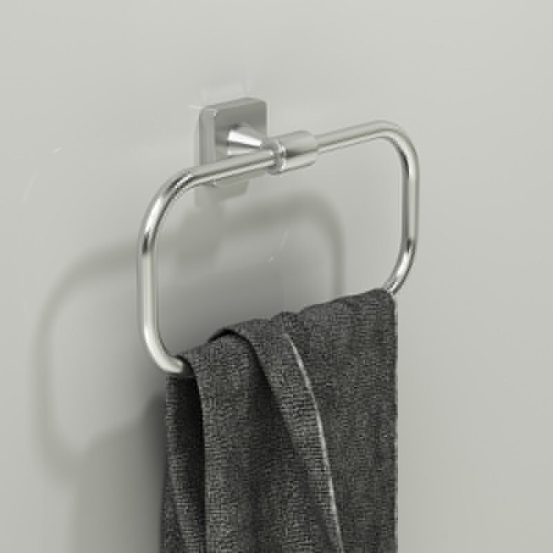 Полотенцедержатель WasserKRAFT Rhin, 23 см, никель, K-8760