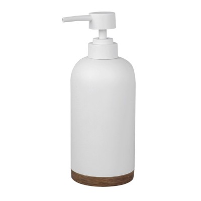 Дозатор для жидкого мыла WasserKRAFT Mindel, белый/дерево, K-8899