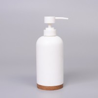 Дозатор для жидкого мыла WasserKRAFT Mindel, белый/дерево, K-8899