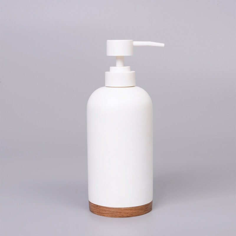 Дозатор для жидкого мыла WasserKRAFT Mindel, белый/дерево, K-8899