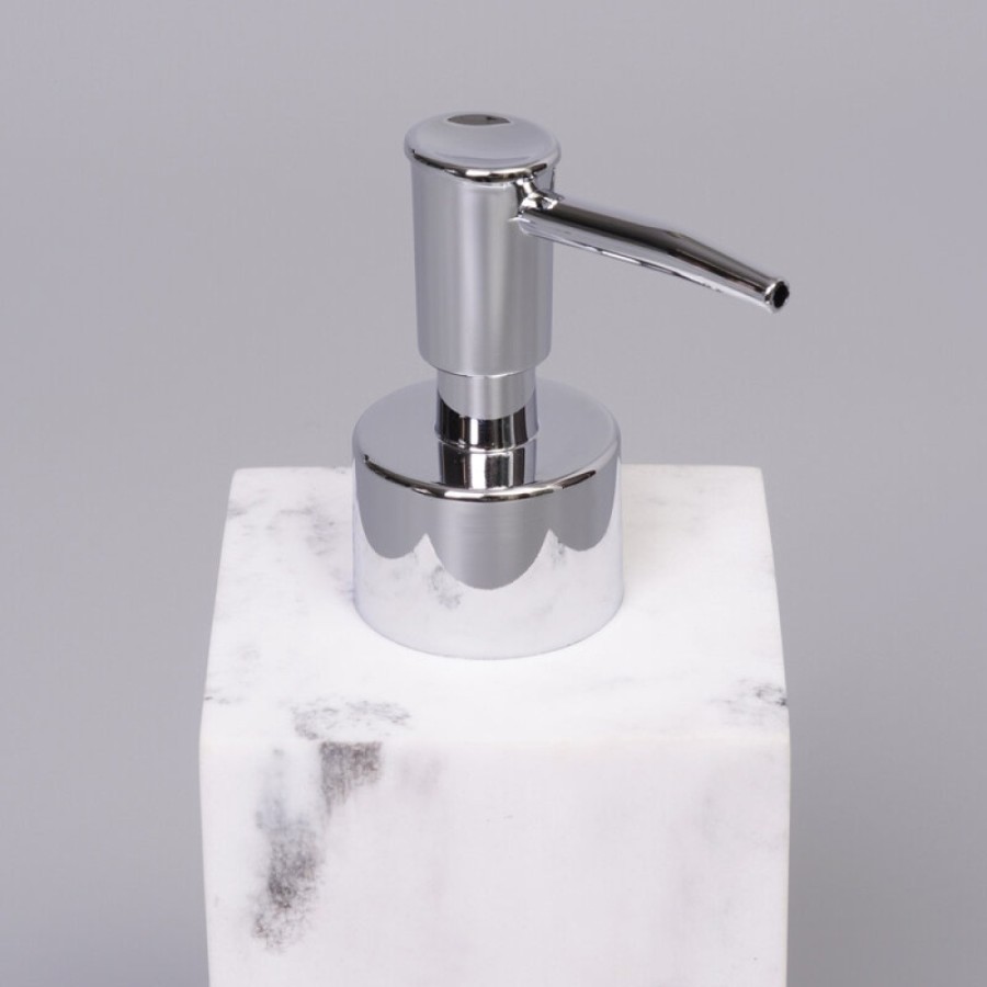 Дозатор для жидкого мыла WasserKRAFT Kammel, белый/серый, K-9199