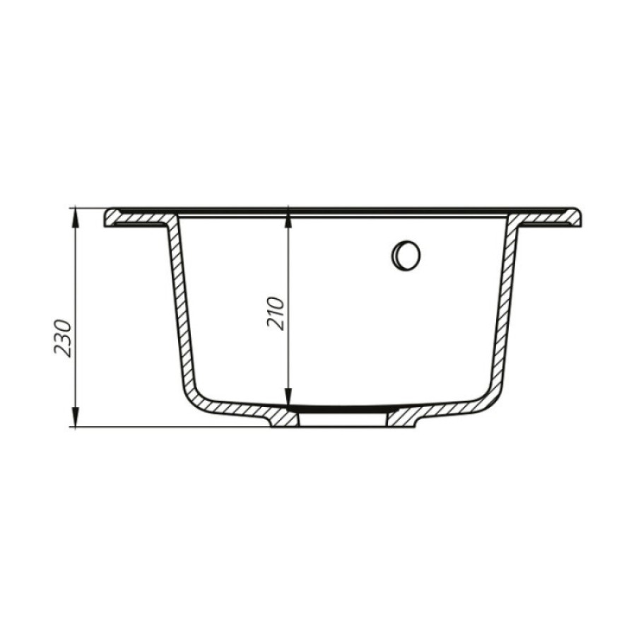 Кухонная мойка Iddis Kitchen G K04S511i87, 51 см, искусственный камень, цвет сафари