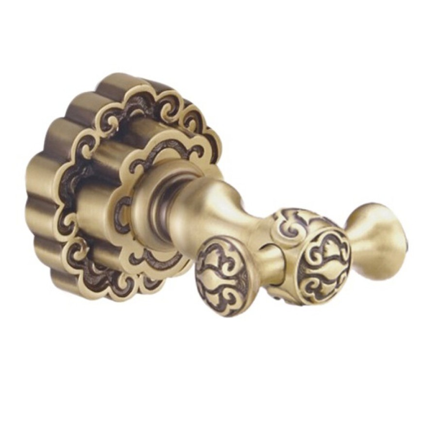 Крючок двойной Bronze de Luxe Windsor K25205, бронза