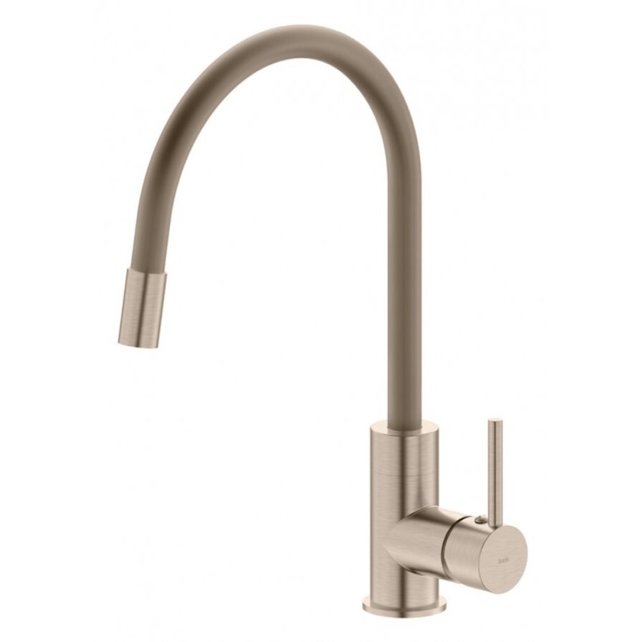 Смеситель Iddis Kitchen 360 K36BNJ0i05 для кухонной мойки, излив гибкий, сатин