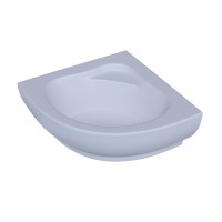 Ванна акриловая Aquatek Калипсо KAL146-0000004, 146 x 146 см, с каркасом, белая