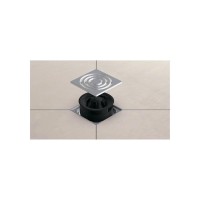 Комплект TECEdrainpoint S, KDP-S110, точечного трапа с сифоном DN 50 с декоративной решеткой