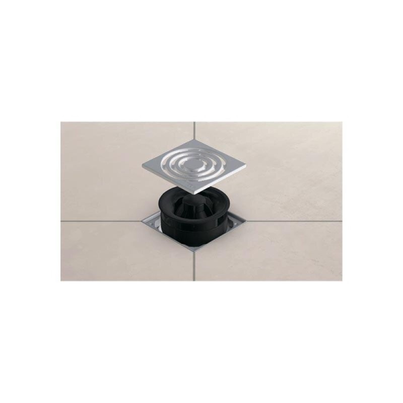 Комплект TECEdrainpoint S, KDP-S110, точечного трапа с сифоном DN 50 с декоративной решеткой