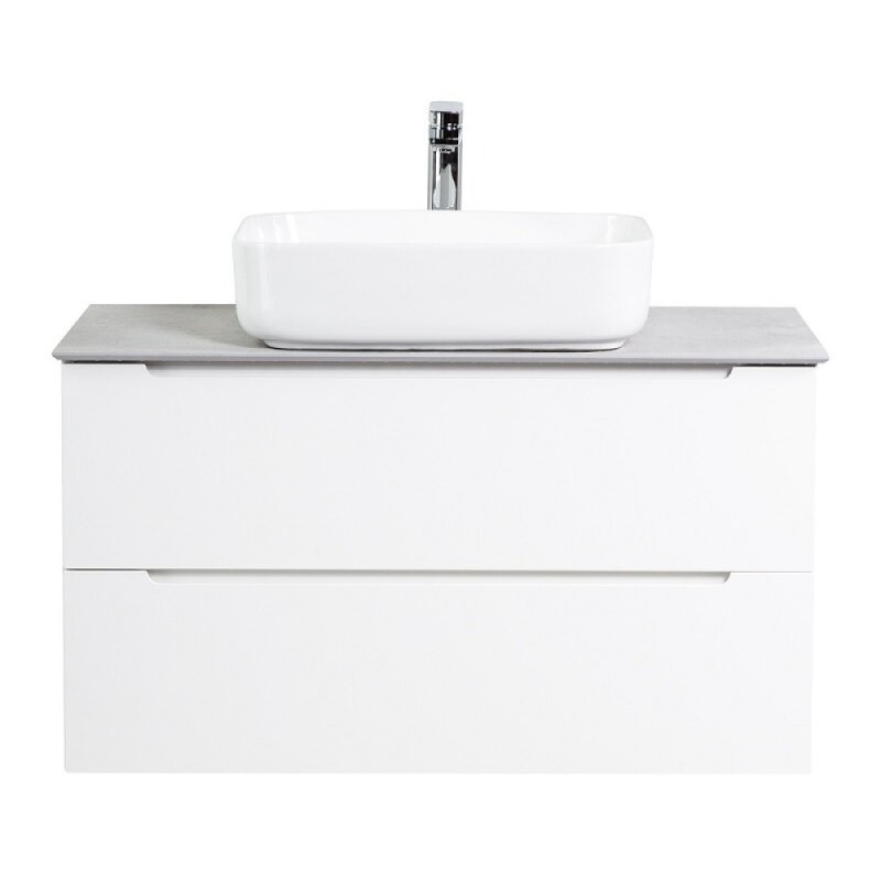 Столешница BelBagno 100 см, керамогранит, цвет Cemento Struttura, KEP-100-CESTR