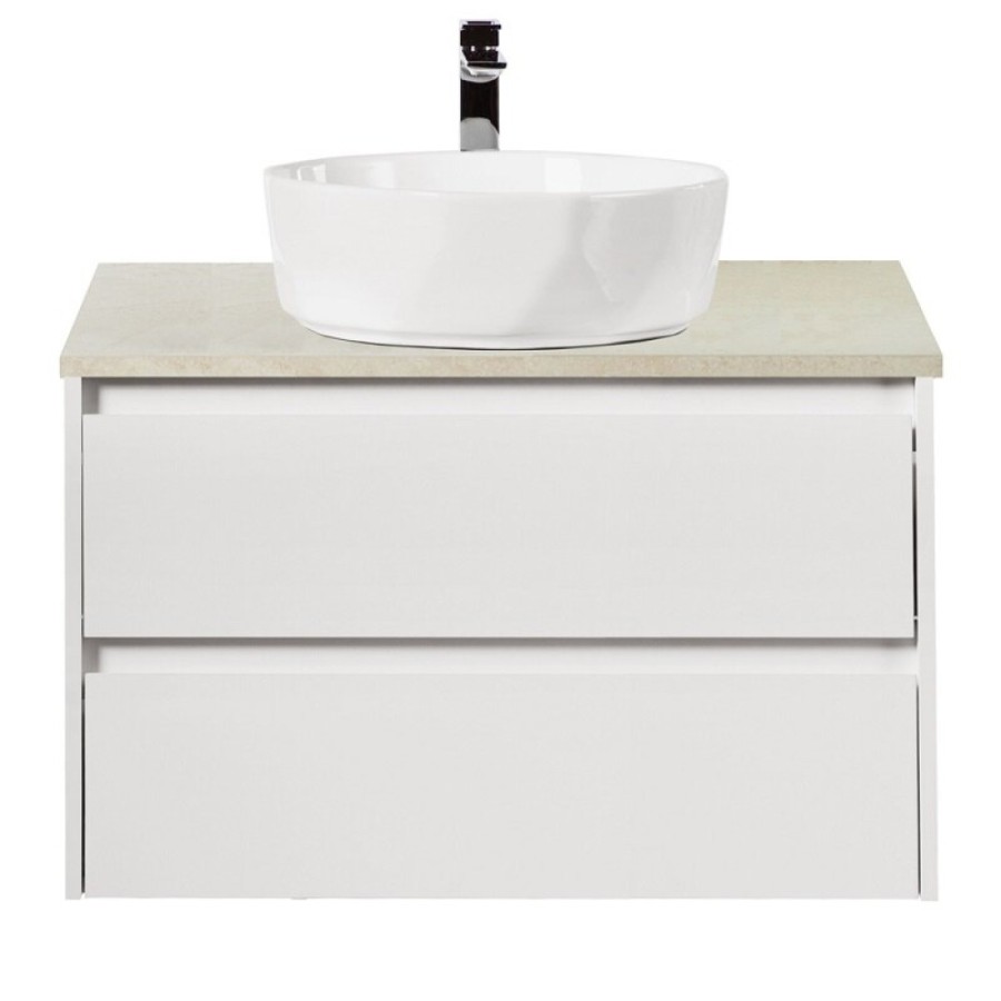 Столешница BelBagno 100 см, керамогранит, цвет Marmo Crema Opaco, KEP-100-MCO