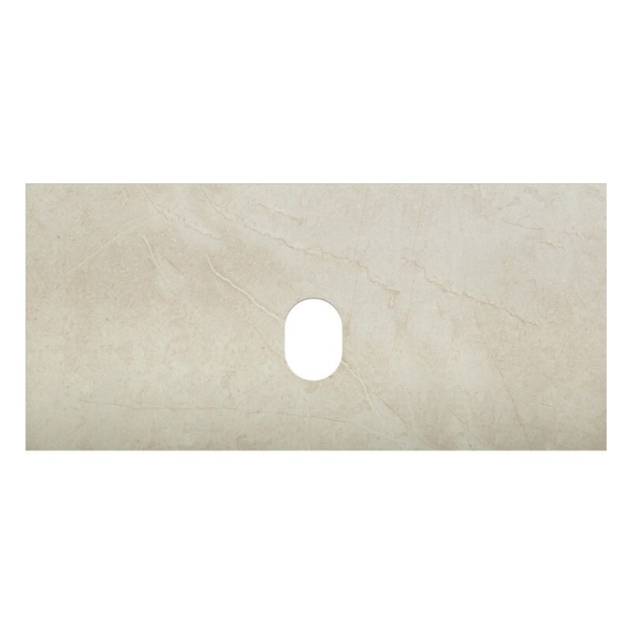 Столешница BelBagno 100 см, керамогранит, цвет Marmo Crema Opaco, KEP-100-MCO-W0