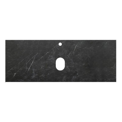 Столешница BelBagno KEP-120-MNO, 120 см, керамогранит, Marmo Nero Opaco