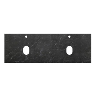 Столешница BelBagno KEP-140-2-MNO, 140 см, керамогранит, Marmo Nero Opaco