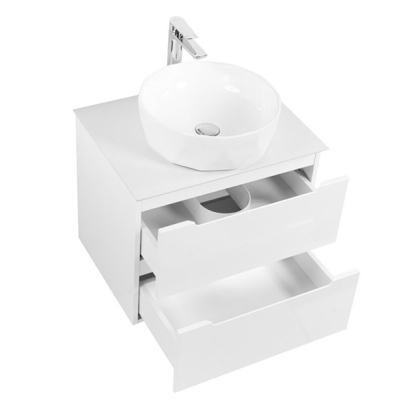 Столешница BelBagno 70 см, керамогранит, цвет Bianco Opaco, KEP-70-BO