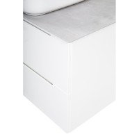 Столешница BelBagno 80 см, керамогранит, цвет Bianco Opaco, KEP-80-BO-W0