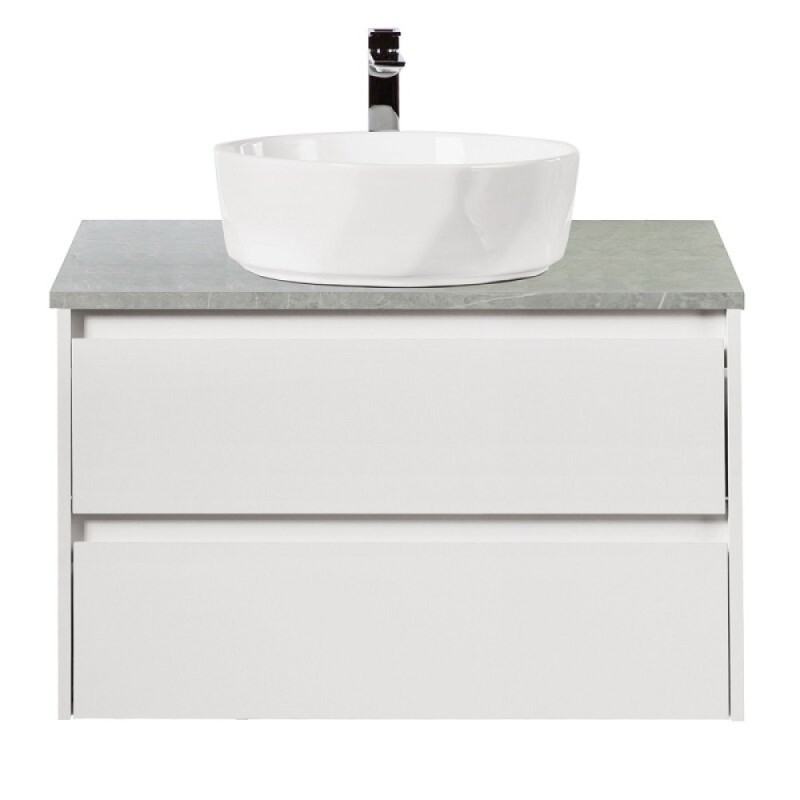 Столешница BelBagno 80 см, керамогранит, цвет Marmo Grigio Lucido, KEP-80-MGL