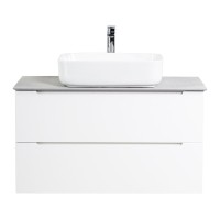 Столешница BelBagno 90 см, керамогранит, цвет Cemento Struttura, KEP-90-CESTR