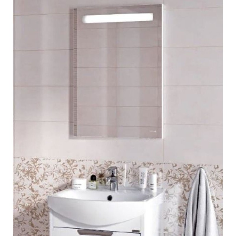 Зеркало Cersanit Base LU-LED010*40-B-OS, с Led-подсветкой, 40 х 70 см