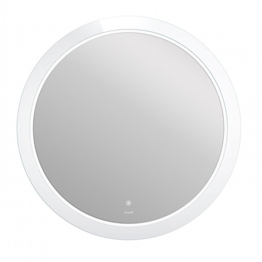Зеркало Cersanit LED 012 design 88 x 88 см с подсветкой, диммер, LU-LED012*88-d-Os, 62982