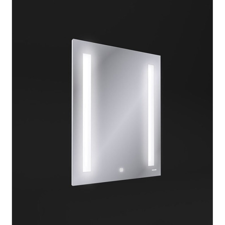 Зеркало Cersanit Base LU-LED020*60-B-OS, с Led-подсветкой, 60 х 80 см