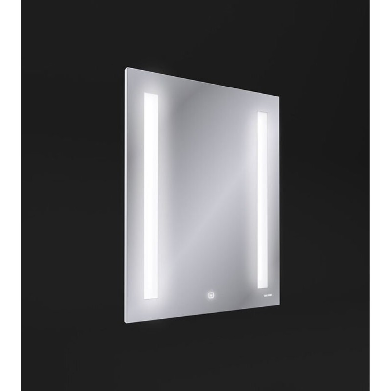 Зеркало Cersanit Base LU-LED020*70-B-OS, с Led-подсветкой, 70 х 80 см