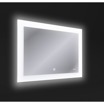 Зеркало Cersanit Design LU-LED030*80-D-O, с LED-подсветкой и антизапотеванием, 80 х 60 см